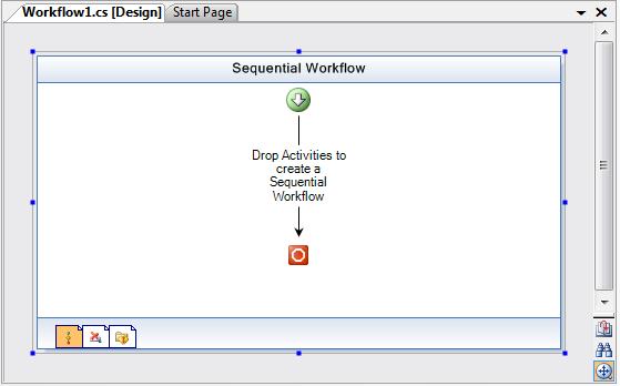 Workflow par défaut en mode design